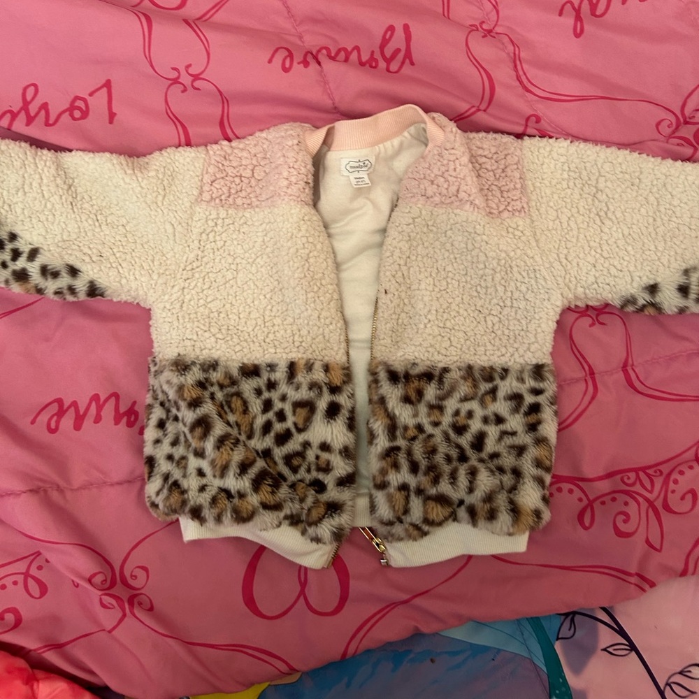 Animal print jacket